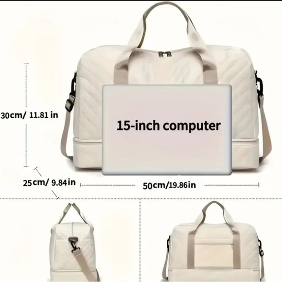 Pink & Gray Traveling Bag - Picture 4 of 4